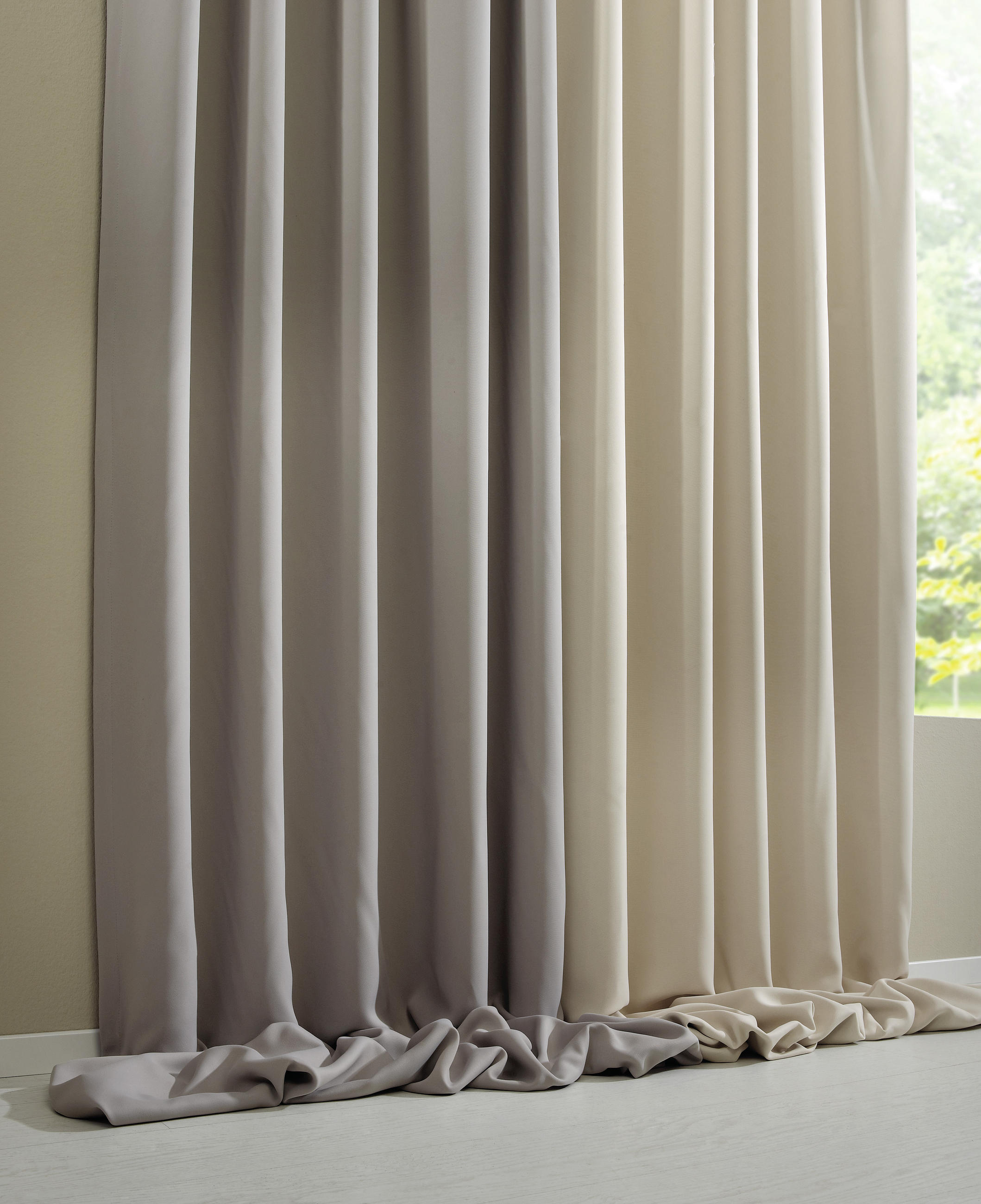 METRAŽNO BLAGO BLACKOUT 150 cm rjavosiva - rjavosiva, Konvencionalno, tekstil (150cm) - Esposa