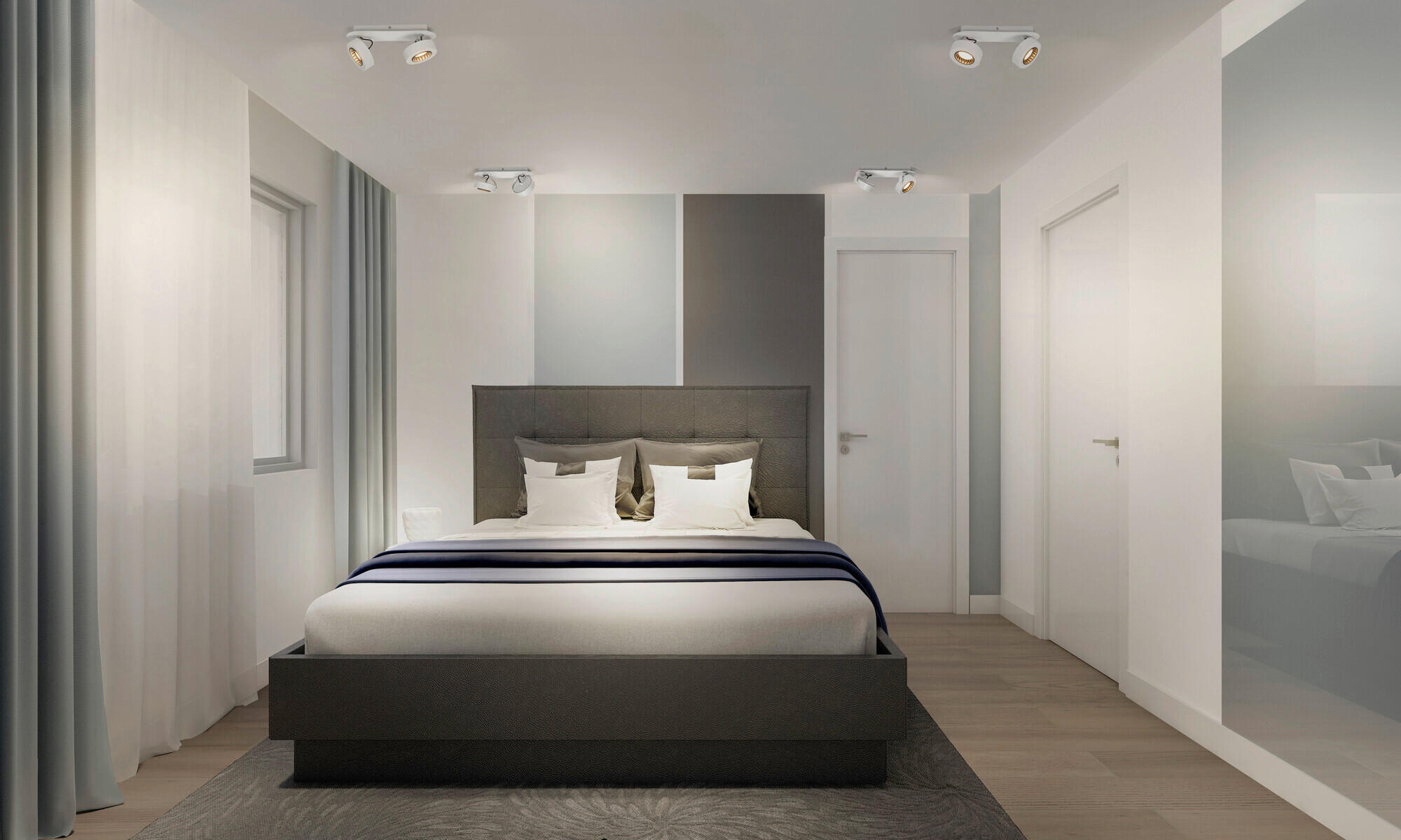 LED-STRAHLER 30/10/10,5 cm   - Weiß, Basics, Kunststoff/Metall (30/10/10,5cm) - Osram