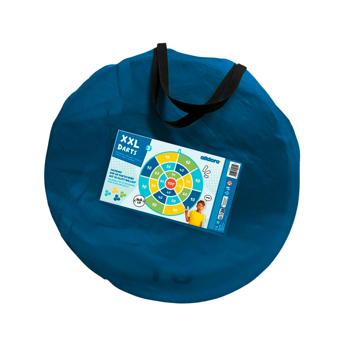 DARTSCHEIBE - Multicolor, Basics, Textil (142cmcm) - alldoro