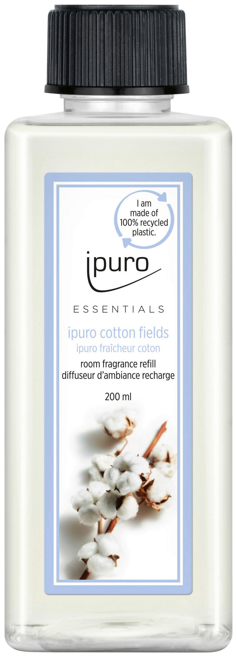 DODATNO POLNILO ZA DIŠAVO Essentials Cotton Fields  - Basics, umetna masa (200ml) - Ipuro