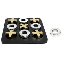 DEKOSPIEL - Silberfarben/Goldfarben, LIFESTYLE, Kunststoff (27/27/4cm) - Ambia Home