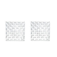 SET MATTALLRIKAR  - transparent, Basics, glas (14/1,6/14cm) - Nachtmann
