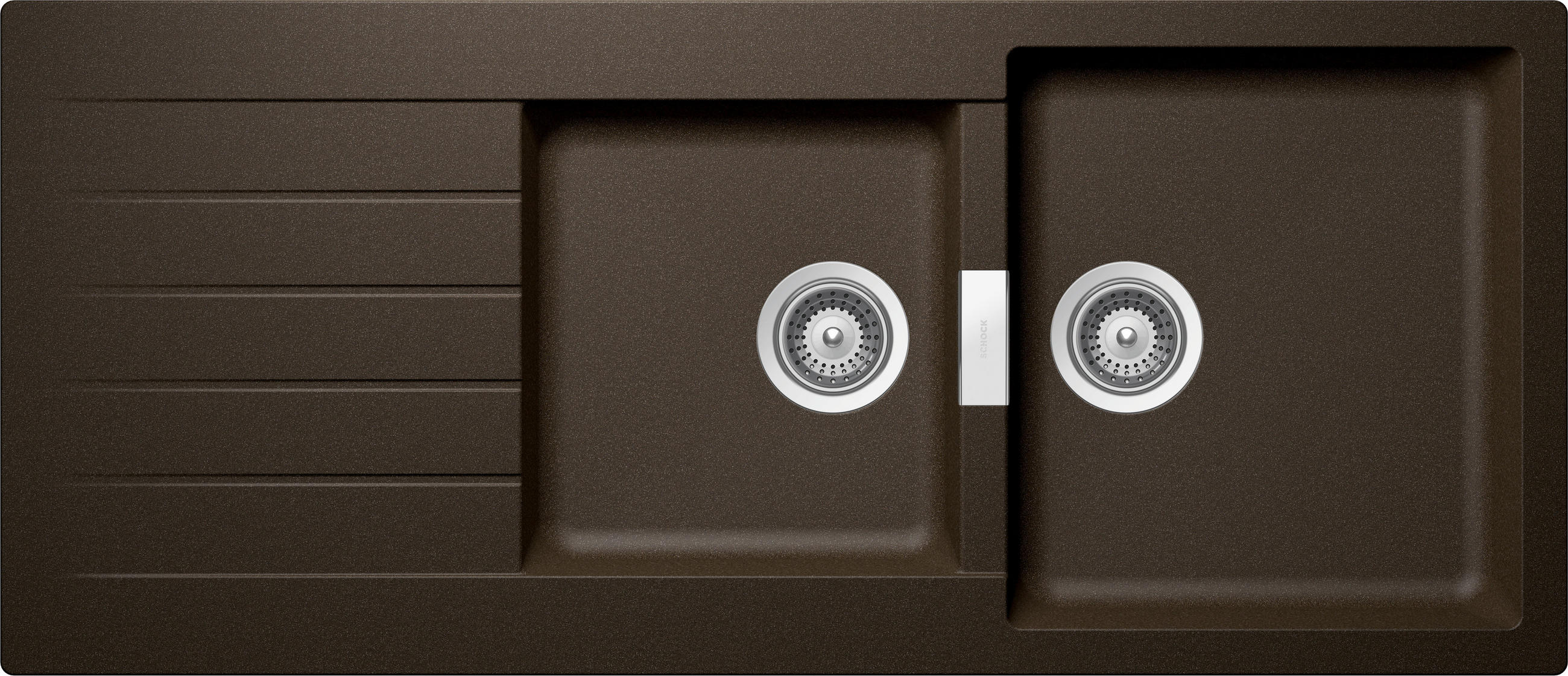 SPÜLE SIGD200ABRO  - Bronzefarben, Basics, Stein (116/50cm) - Schock