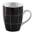 KAFFEEBECHERSET 4-teilig Keramik Porzellan Schwarz - Schwarz, Basics, Keramik (0,3l) - Homeware