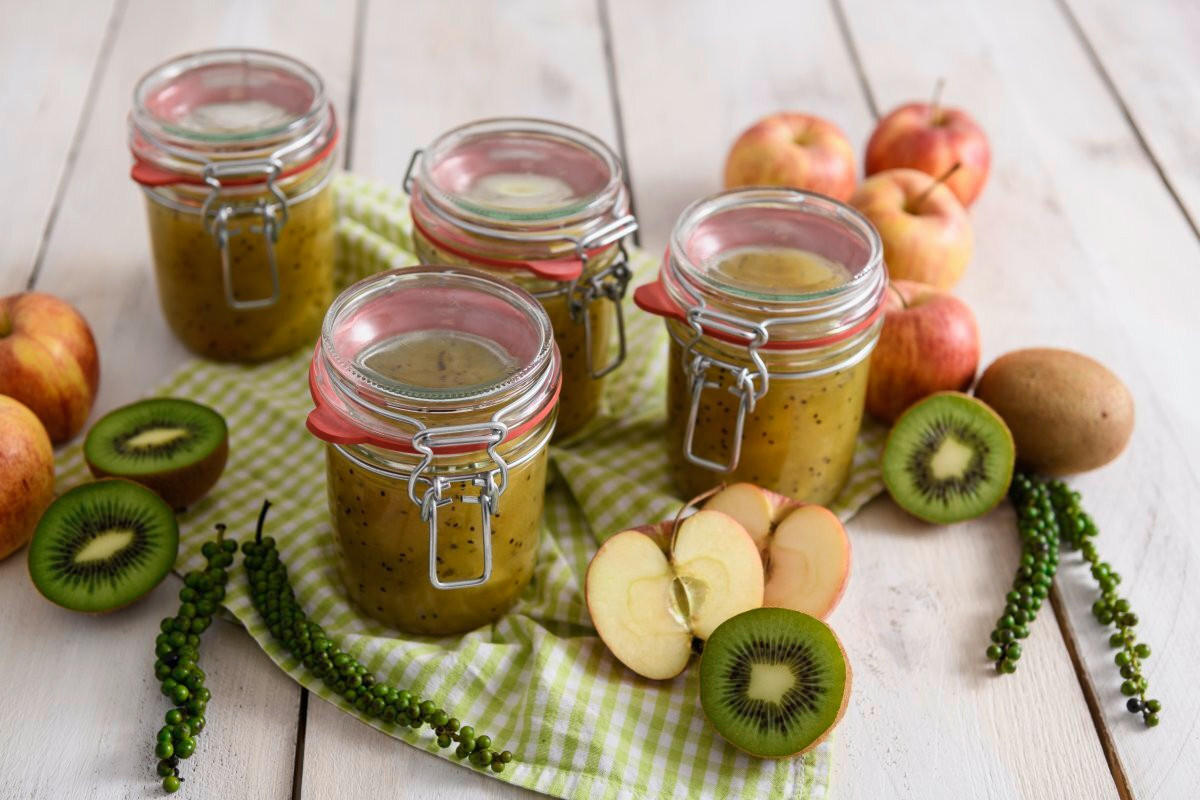 BEFŐTTESÜVEG 370 ml   - áttetsző, Basics, üveg/fém (370ml) - Dr.Oetker