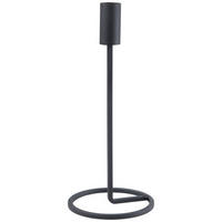 STOJAN NA SVÍČKY  kov - černá, Basics, kov (11/26cm)