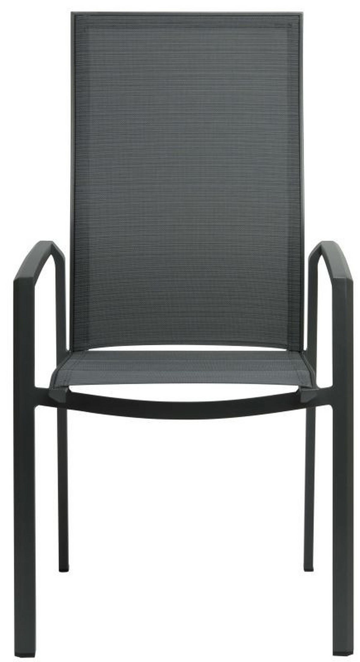 STAPELSESSEL in Metall, Textil Anthrazit, Grau  - Anthrazit/Grau, Basics, Textil/Metall (56/110/70cm) - Stern