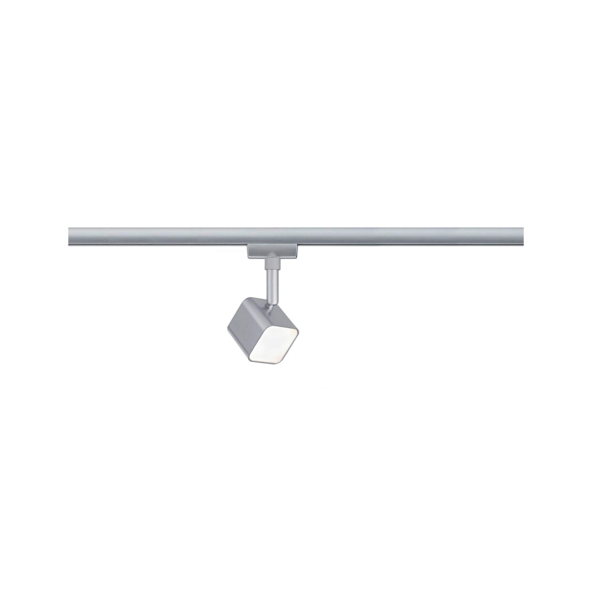 SCHIENENSYSTEM-STRAHLER Muri 5,0/5,0/14,0 cm   - Chromfarben, Design, Glas/Metall (5,0/5,0/14,0cm) - Paulmann