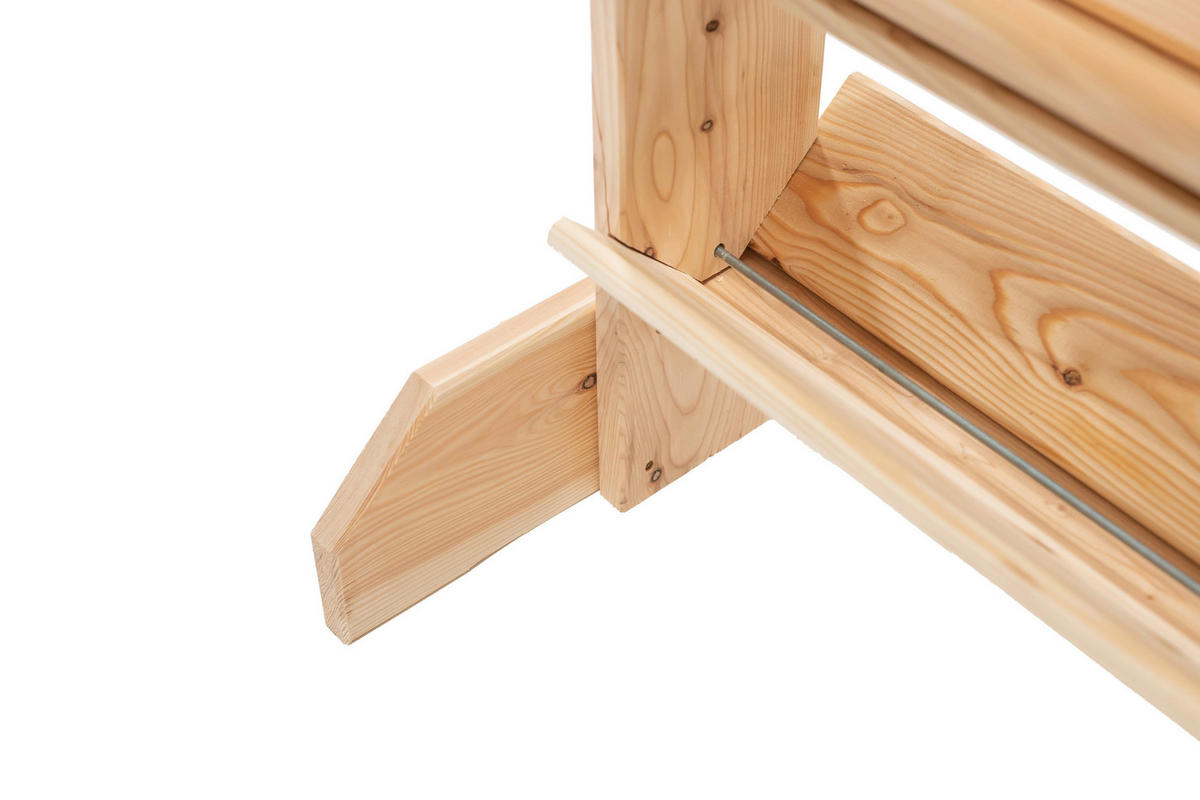 GARTENREGAL Holz  - Lärchefarben, Basics, Holz (80/95/50cm) - Ambia Garden