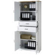 AKTENSCHRANK 86/204/38 cm  - Eiche Artisan/Pinienfarben, KONVENTIONELL, Holzwerkstoff (86/204/38cm) - Carryhome
