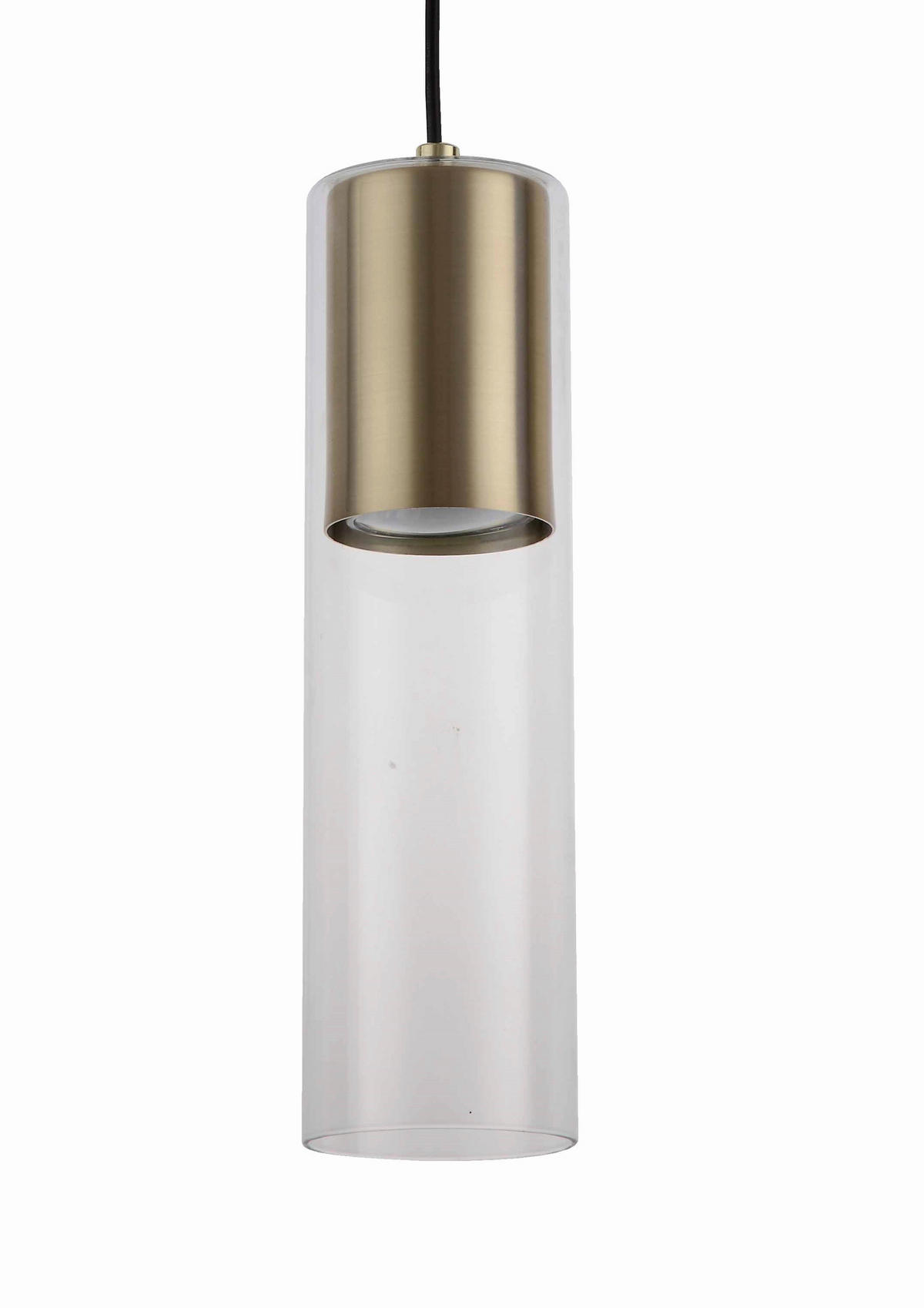 HÄNGELEUCHTE 50/7/150 cm    - Goldfarben, Basics, Glas (50/7/150cm)