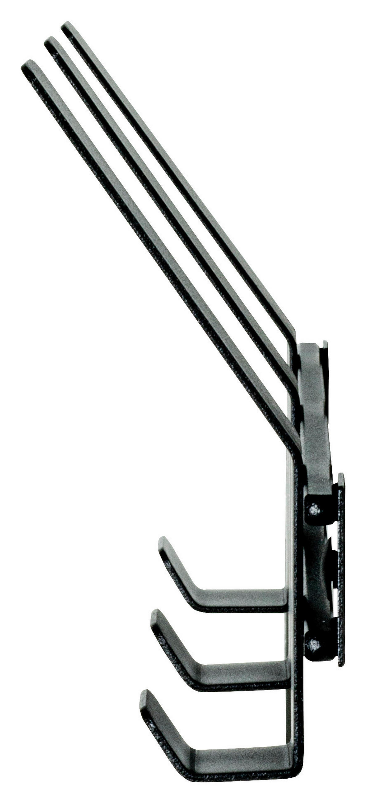 GARDEROBENLEISTE  in Schwarz  - Schwarz, MODERN, Metall (30/13/6cm)