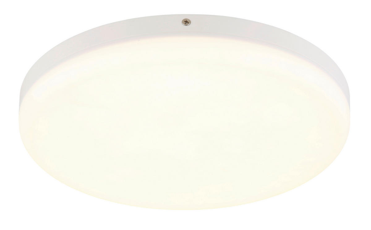 STROPNA LED-SVETILKA  MATTHEW //4000 K/230 V/ - bela, Konvencionalno, umetna masa (30/5cm) - Globo