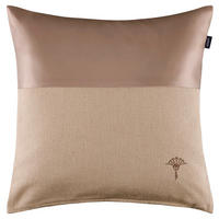 KISSENHÜLLE J!Split nude 40/40 cm  - Schlammfarben/Cognac, Design, Textil (40/40cm) - Joop!