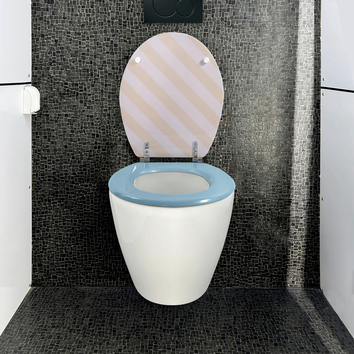 WC-SITZ Multicolor  - Multicolor, Basics, Holzwerkstoff (45/5.6/36cm) - MSV