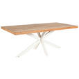 TISCHGESTELL in Metall 160/70/72 cm - Creme, Design, Metall (160/70/72cm) - Landscape
