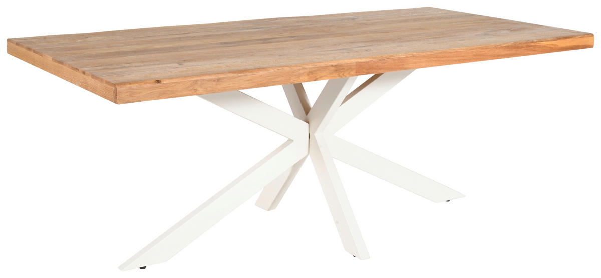 TISCHGESTELL Creme  - Creme, Design, Metall (160/70/72cm) - Landscape