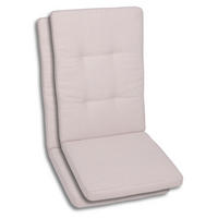 SESSELAUFLAGENSET Uni  - Naturfarben, Basics, Textil (50/7/120cm)