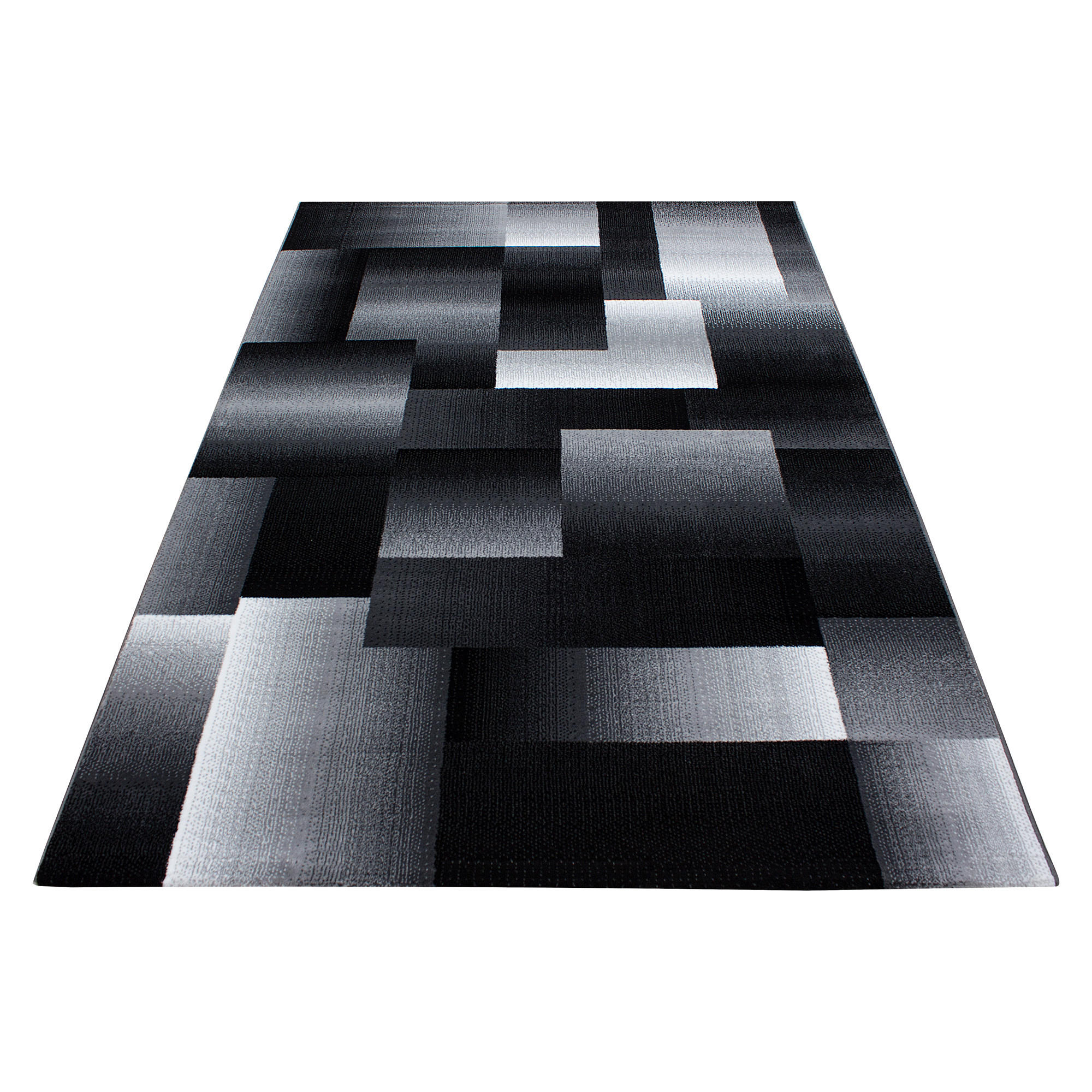 WEBTEPPICH 80/300 cm Miami Schwarz  - Schwarz, Trend, Textil (80/300cm) - Novel
