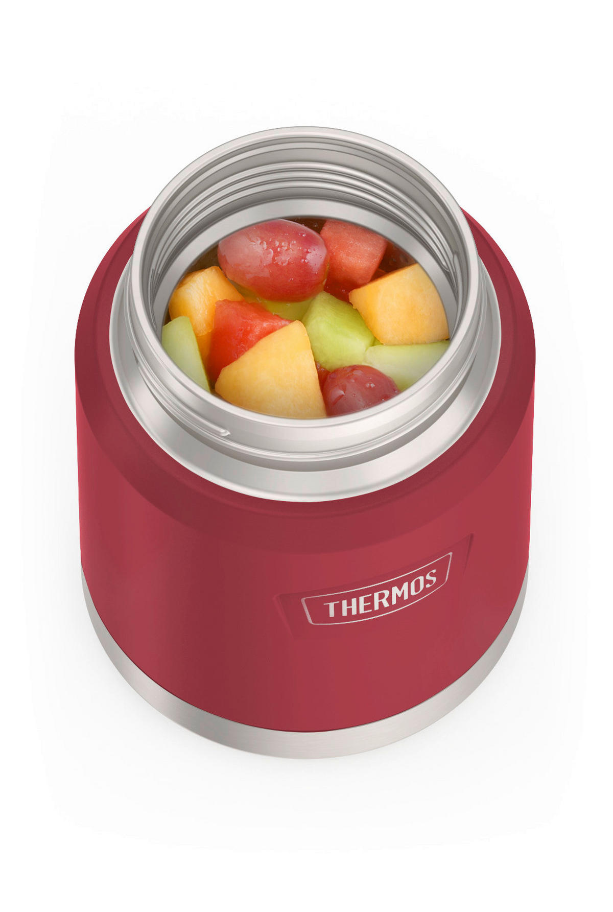 ISOLIERSPEISEGEFÄSS ICON 0,47 L  - Rot, Basics, Metall (0,47l) - Thermos