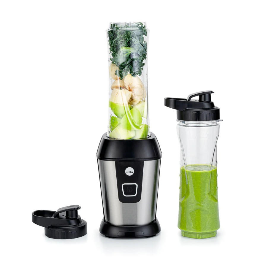 BLENDER  - svart, Klassisk, metall/glas - Wilfa