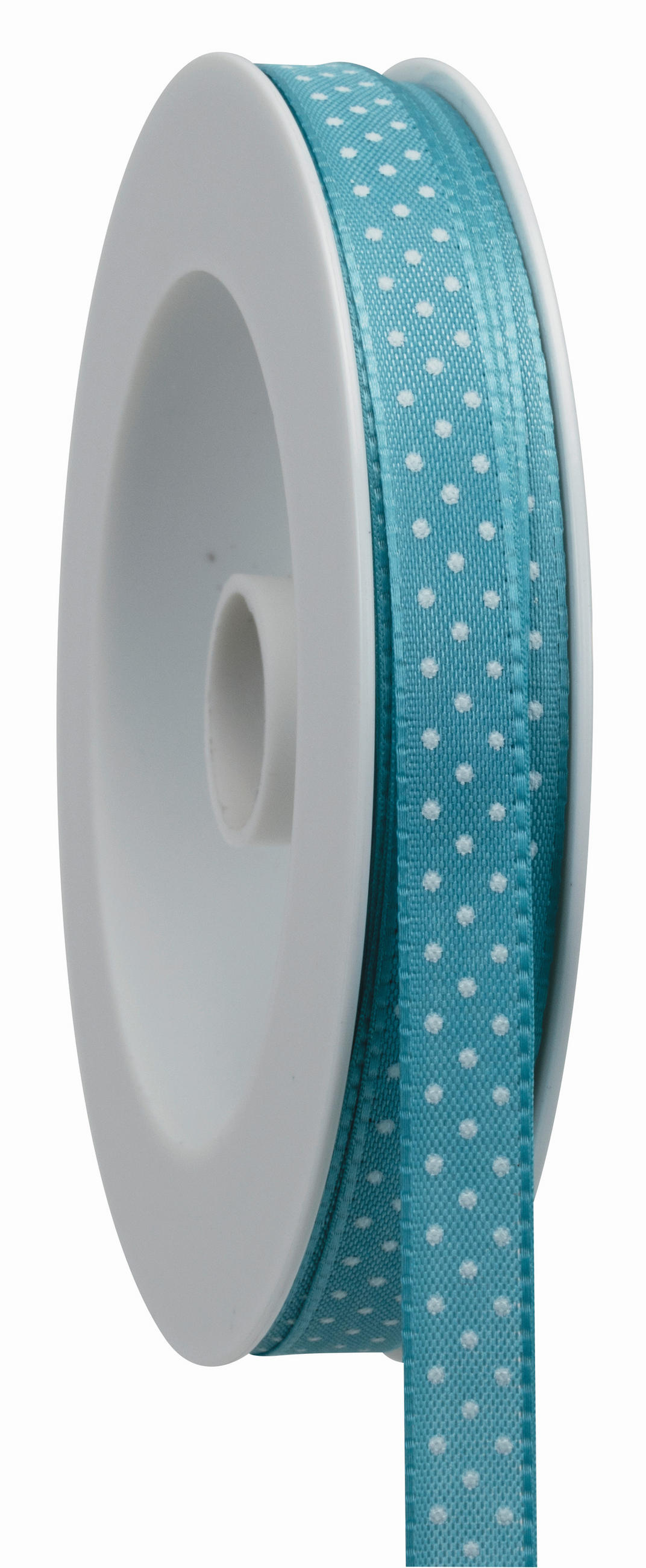 GESCHENKBAND  - Hellblau, Basics, Kunststoff (1cm)