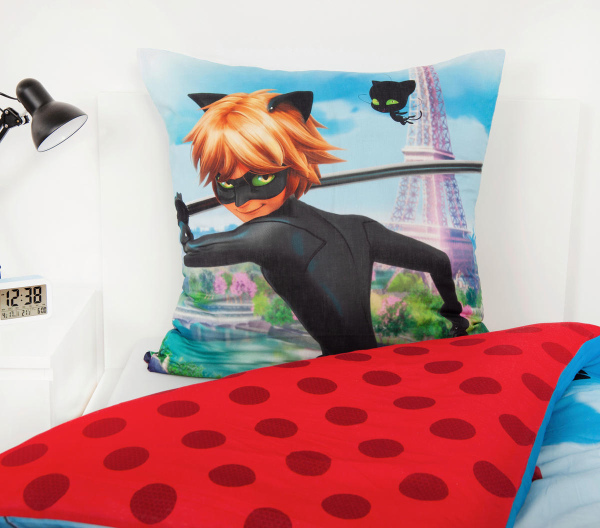 JUGENDBETTWÄSCHE 135/200 cm  - Rot, Basics, Textil (135/200cm) - Herding