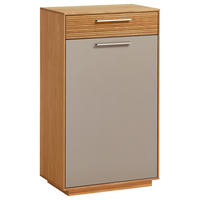 KOMMODE 60/103/37 cm  in Taupe, Eichefarben  - Taupe/Eichefarben, Design, Holz/Holzwerkstoff (60/103/37cm)