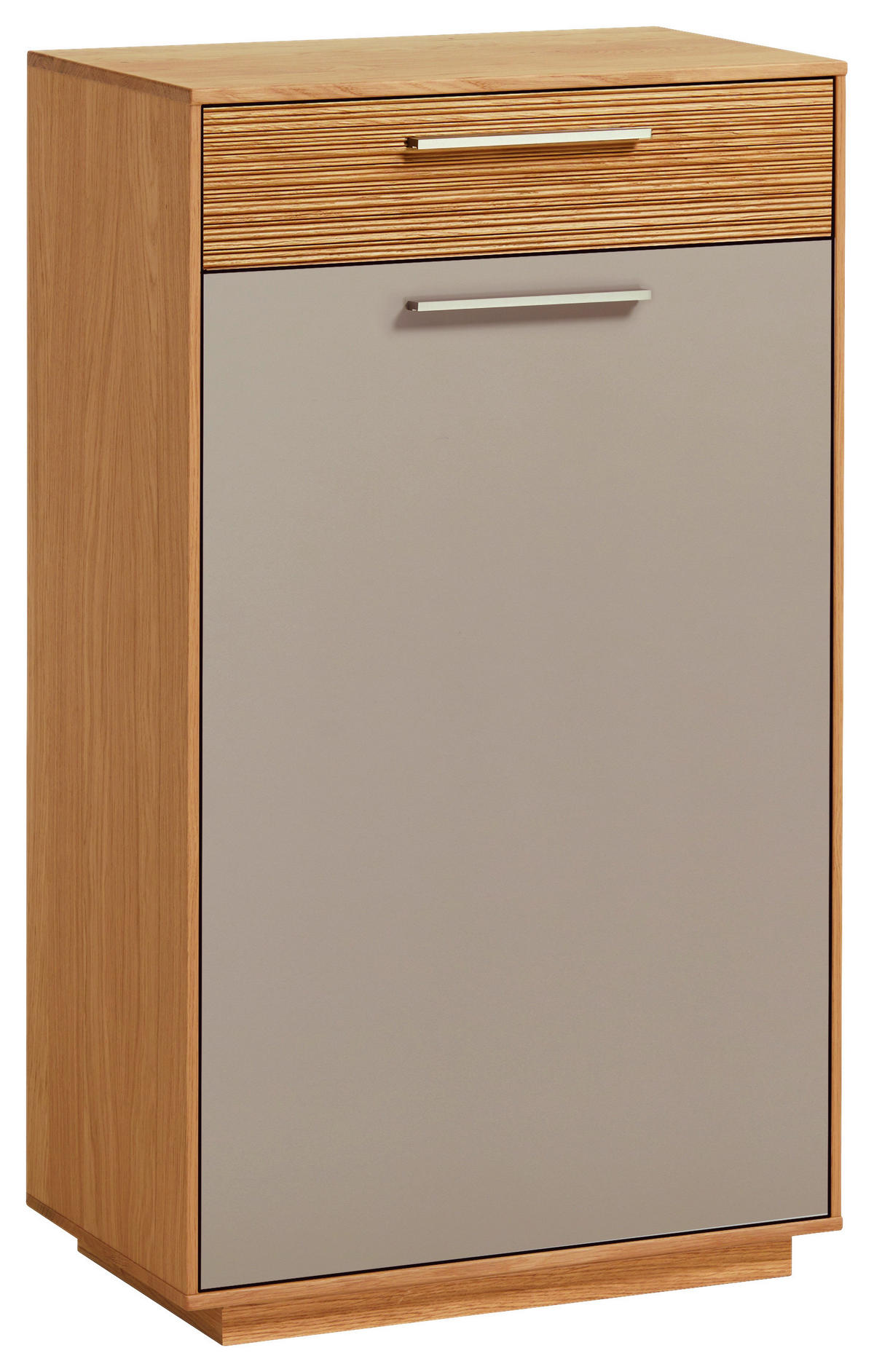 KOMMODE 60/103/37 cm  in Taupe, Eichefarben  - Taupe/Eichefarben, Design, Holz/Holzwerkstoff (60/103/37cm)