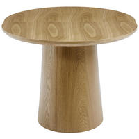 ESSTISCH 160/200/100/76 cm Echtholz  Holz, Holzwerkstoff ausziehbar oval Eichefarben  - Eichefarben, MODERN, Holz/Holzwerkstoff (160/200/100/76cm) - Livetastic