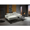 ECKSOFA in Webstoff Naturfarben  197/295 cm  - Schwarz/Naturfarben, Design, Textil/Metall (197/295cm) - Valdera