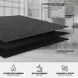 TEPPICHFLIESE - Dunkelgrau, Basics, Textil (50/50cm) - Esposa