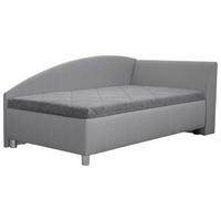 VÁLENDA, textil, 110/200 cm - šedá/barvy chromu, Design, textil/plast (110/200cm) - Blanar