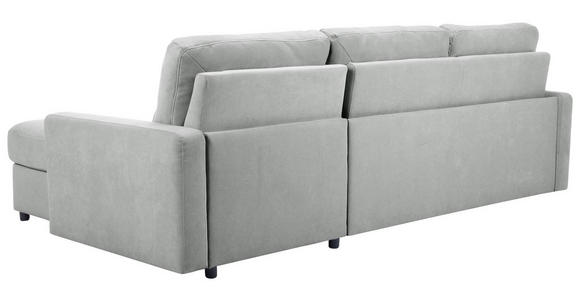 ECKSOFA Grau Webstoff  - Schwarz/Grau, KONVENTIONELL, Kunststoff/Textil (270/160cm) - Carryhome