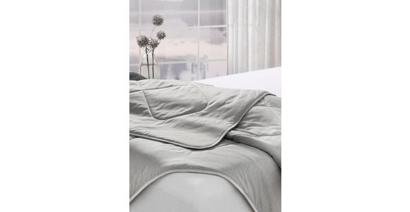 SOMMERDECKE 140/200 cm  - Grau, Basics, Textil (140/200cm) - Sleeptex