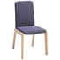 STUHL in Holz, Textil Lila, Eichefarben - Eichefarben/Lila, KONVENTIONELL, Holz/Textil (50/90/56cm) - Stressless STUHL in Holz, Textil Lila, Eichefarben - Eichefarben/Lila, KONVENTIONELL, Holz/Textil (50/90/56cm) - Stressless