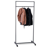 KLEIDERWAGEN in Anthrazit 82/180/50 cm   - Anthrazit, Basics, Kunststoff/Metall (82/180/50cm)