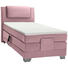 BOXSPRINGBETT 100/200 cm in Rosa, Altrosa - Silberfarben/Altrosa, KONVENTIONELL, Kunststoff/Textil (100/200cm) - Esposa BOXSPRINGBETT 100/200 cm in Rosa, Altrosa - Silberfarben/Altrosa, KONVENTIONELL, Kunststoff/Textil (100/200cm) - Esposa