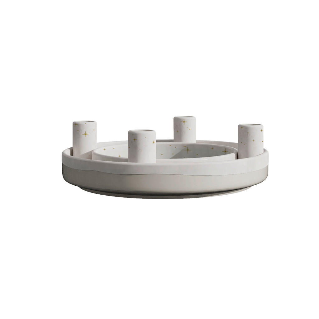 ADVENTSKI SVIJEĆNJAK - Design, keramika (26/5,5/26cm) - Villeroy & Boch