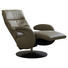 SESSEL Echtleder Hellbraun - Hellbraun/Edelstahlfarben, Basics, Leder/Metall (70/112/77cm) - Cantus