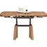 COUCHTISCH Erle furniert Erlefarben - Erlefarben, KONVENTIONELL, Metall (90(130,5)/65/54-73cm) - Venda