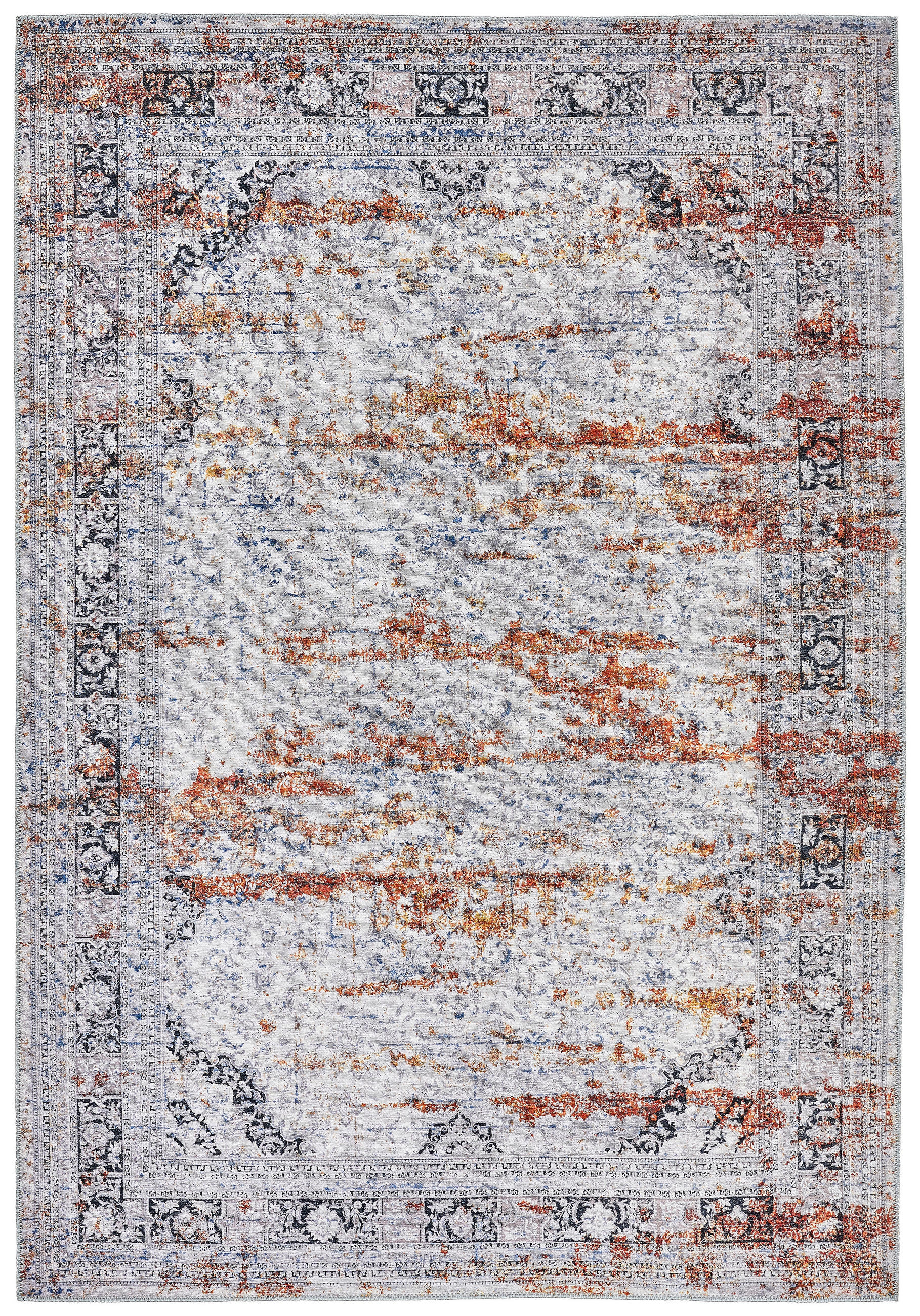 VINTAGE-TEPPICH 130/190 cm Belvedere  - Orange, Lifestyle, Textil (130/190cm) - Novel