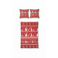 BETTWÄSCHE Snowmas 200/200 cm  - Multicolor, Basics, Textil (200/200cm) - X-Mas