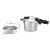 SCHNELLKOCHTOPF Vitaquick® Premium 4,5 L  - Edelstahlfarben/Silberfarben, Basics, Metall (4,5l) - Fissler
