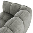 ECKSOFA in Chenille Dunkelgrau 272/172 cm - Dunkelgrau/Schwarz, KONVENTIONELL, Kunststoff/Textil (272/172cm) - Carryhome