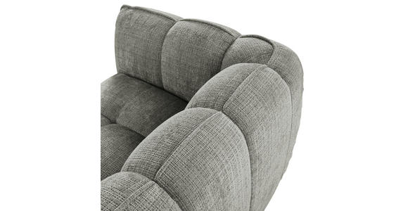 ECKSOFA in Chenille Dunkelgrau 272/172 cm - Dunkelgrau/Schwarz, KONVENTIONELL, Kunststoff/Textil (272/172cm) - Carryhome