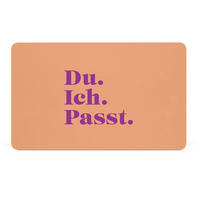 SCHNEIDEBRETT   23,5/16 cm   - Blau/Weiß, Basics, Kunststoff (23,5/16cm) - PPD