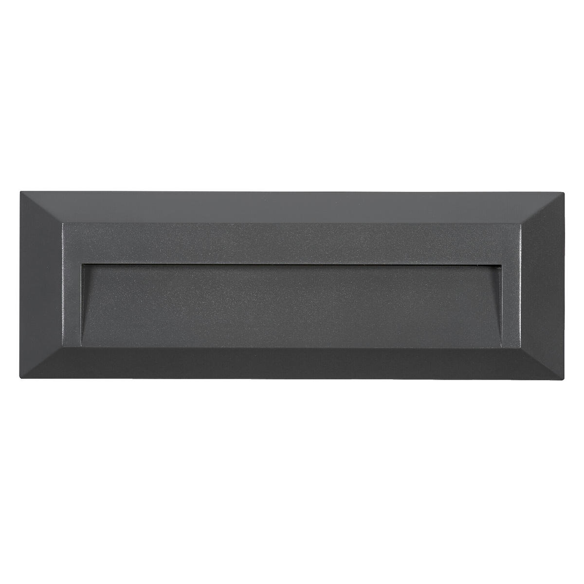 LED-AUßENLEUCHTE 23/2,7/8 cm   - Dunkelgrau, Basics, Kunststoff (23/2,7/8cm) - Osram