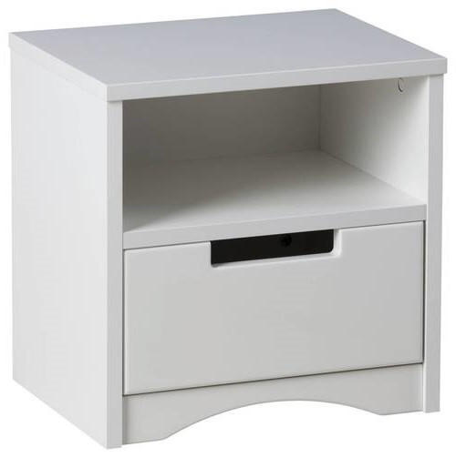MID.YOU NOČNÍ STOLEK bílá