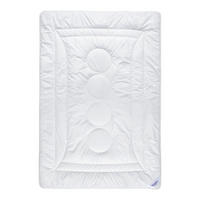 CELOROČNÍ PŘIKRÝVKA, 140/200 cm, polyester - bílá, Basics, textil (140/200cm) - Sleeptex